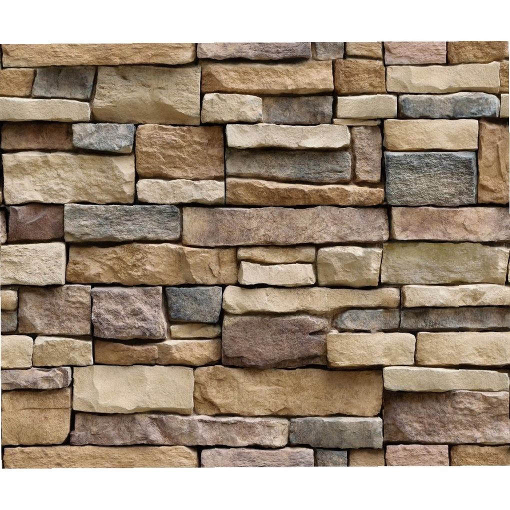 3D Stone Brick Wallpaper Removable PVC Wall Sticker Home Decor Art Wall Paper for Bedroom Living Room Background Decal