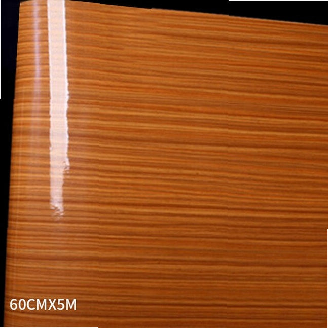 PVC wood grain wallpaper for Kitchen Films reconditioned clothes closet closet door furniture for home office Decor Wall Sticker